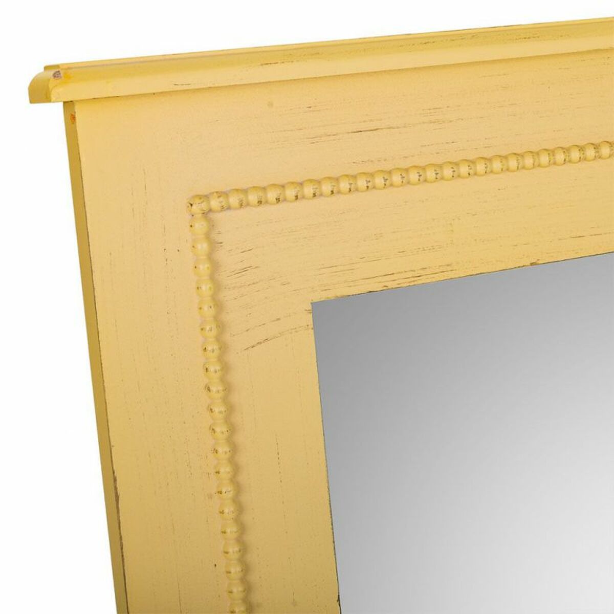 Väggspegel Alexandra House Living Gul 3 x 90 x 70 cm Rektangulär - 5