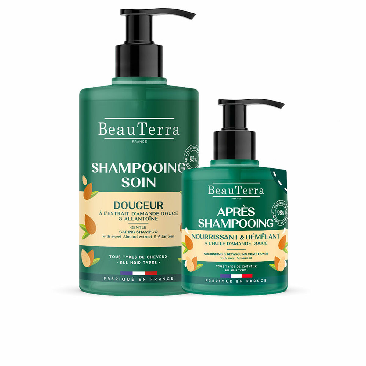 Schampo Beauterra EXTRA-DOUX 2 Delar