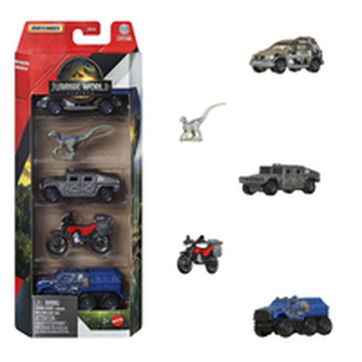 Actionfigurer Mattel (5 antal) - 2