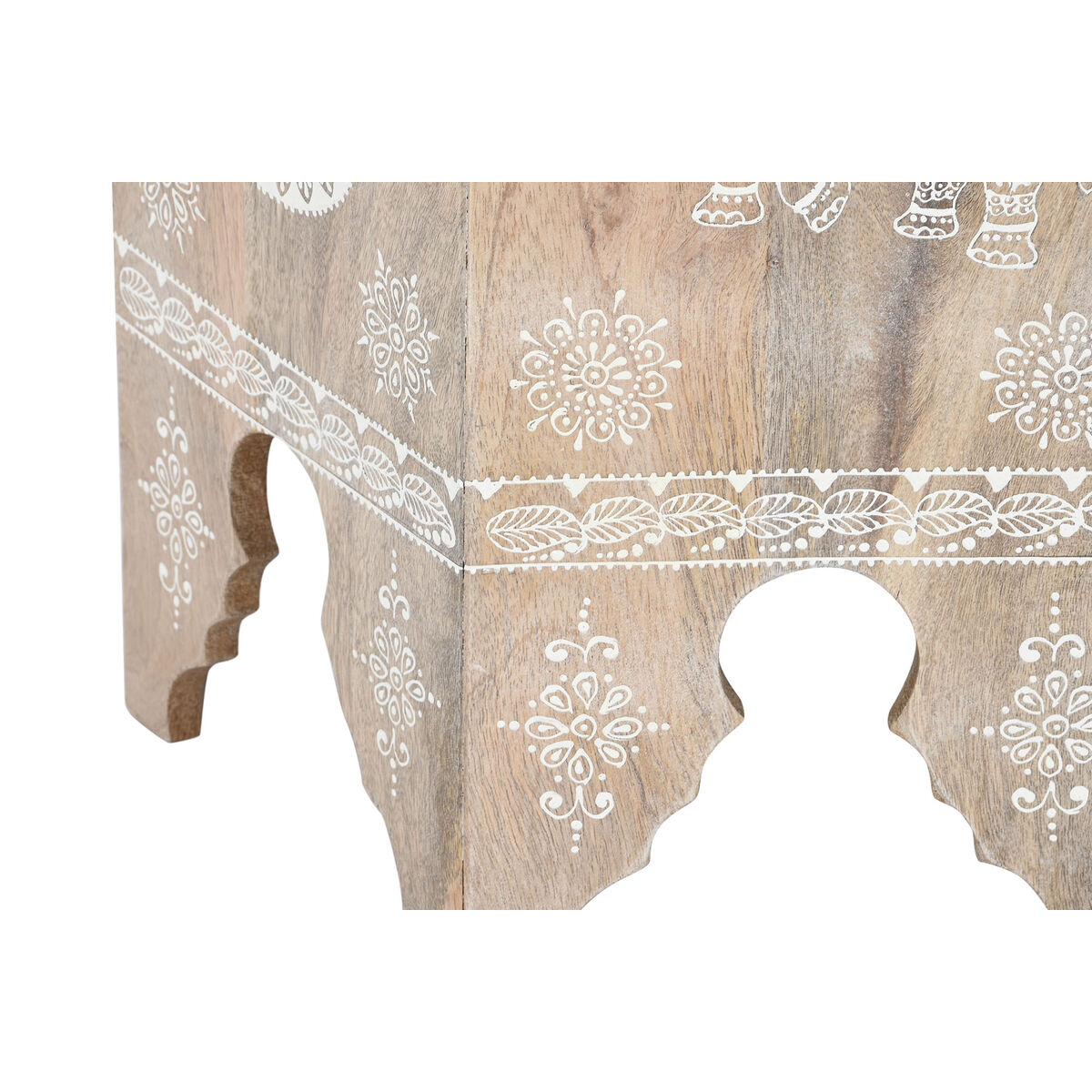 2-bordsset DKD Home Decor Naturell 48 x 41,5 x 49 cm - 2