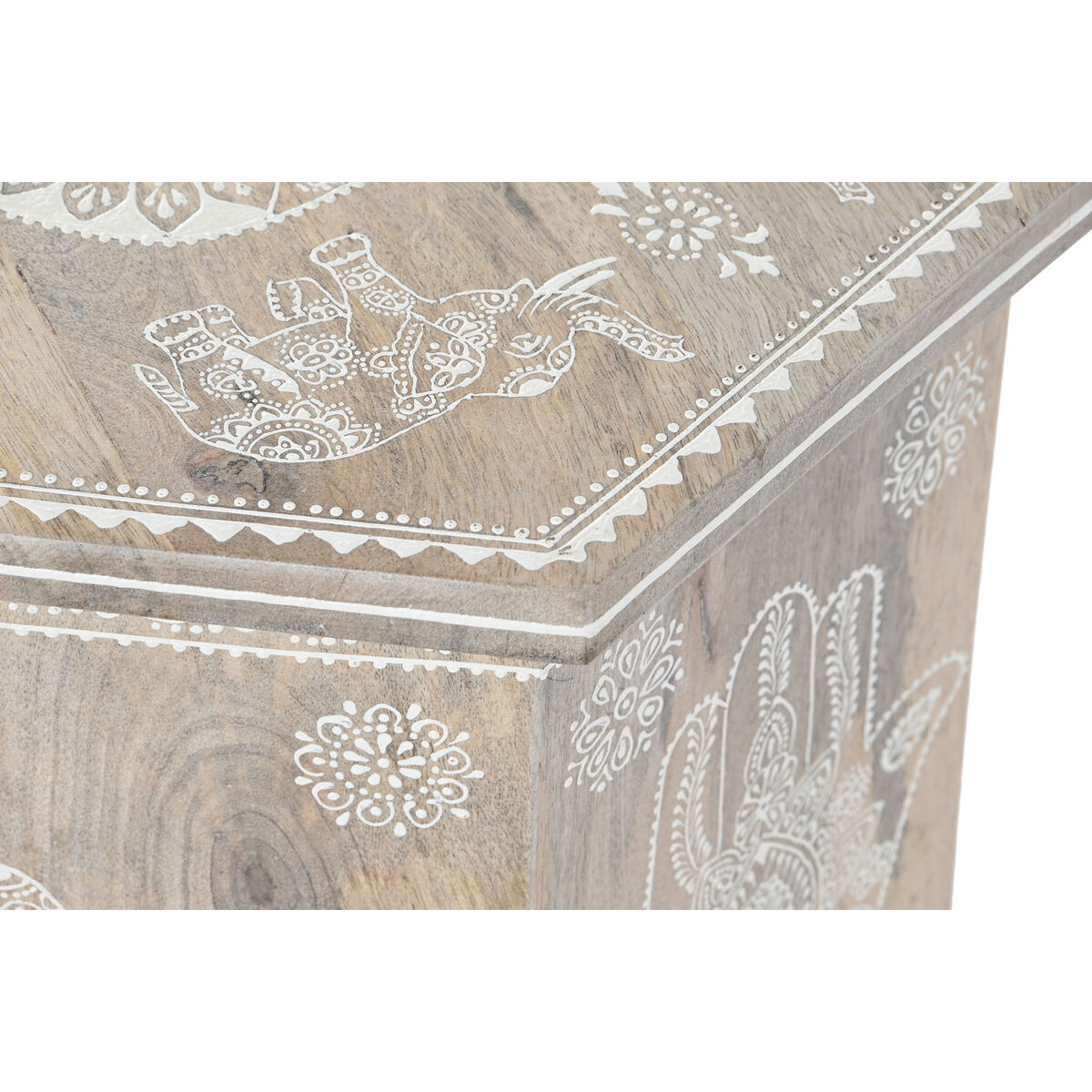 2-bordsset DKD Home Decor Naturell 48 x 41,5 x 49 cm - 3