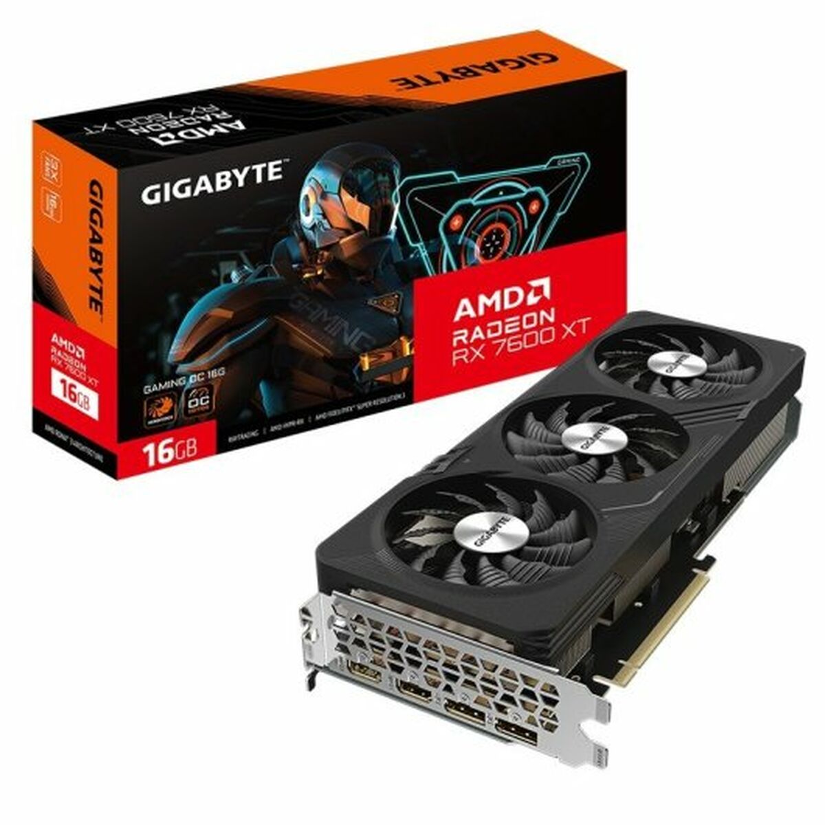Grafikkort Gigabyte RADEON RX 7600 XT GAMING