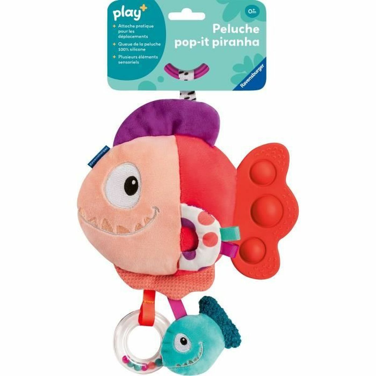 Bebisleksak Ravensburger Red Piranha - 2