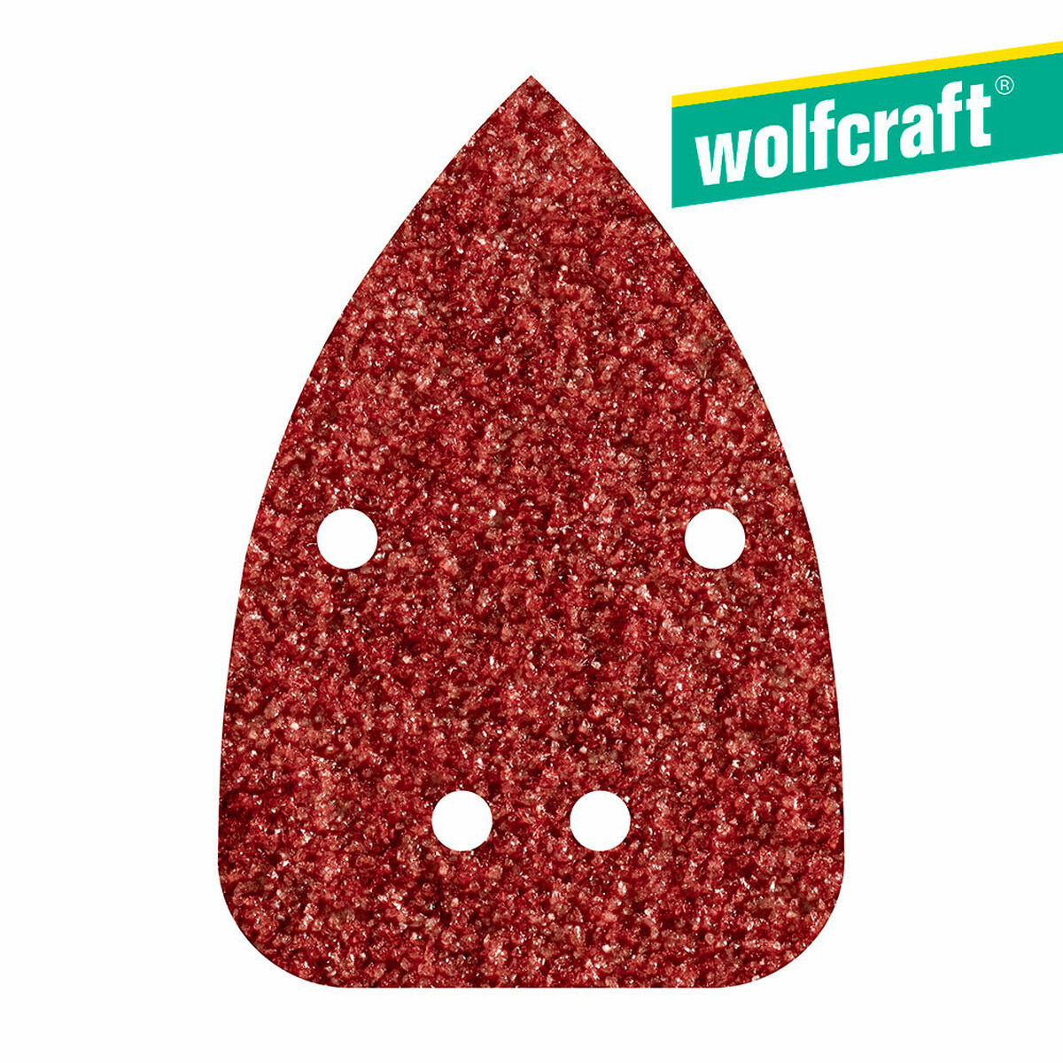 Sandpapper Wolfcraft 1757000 80 g (10 antal) - 2