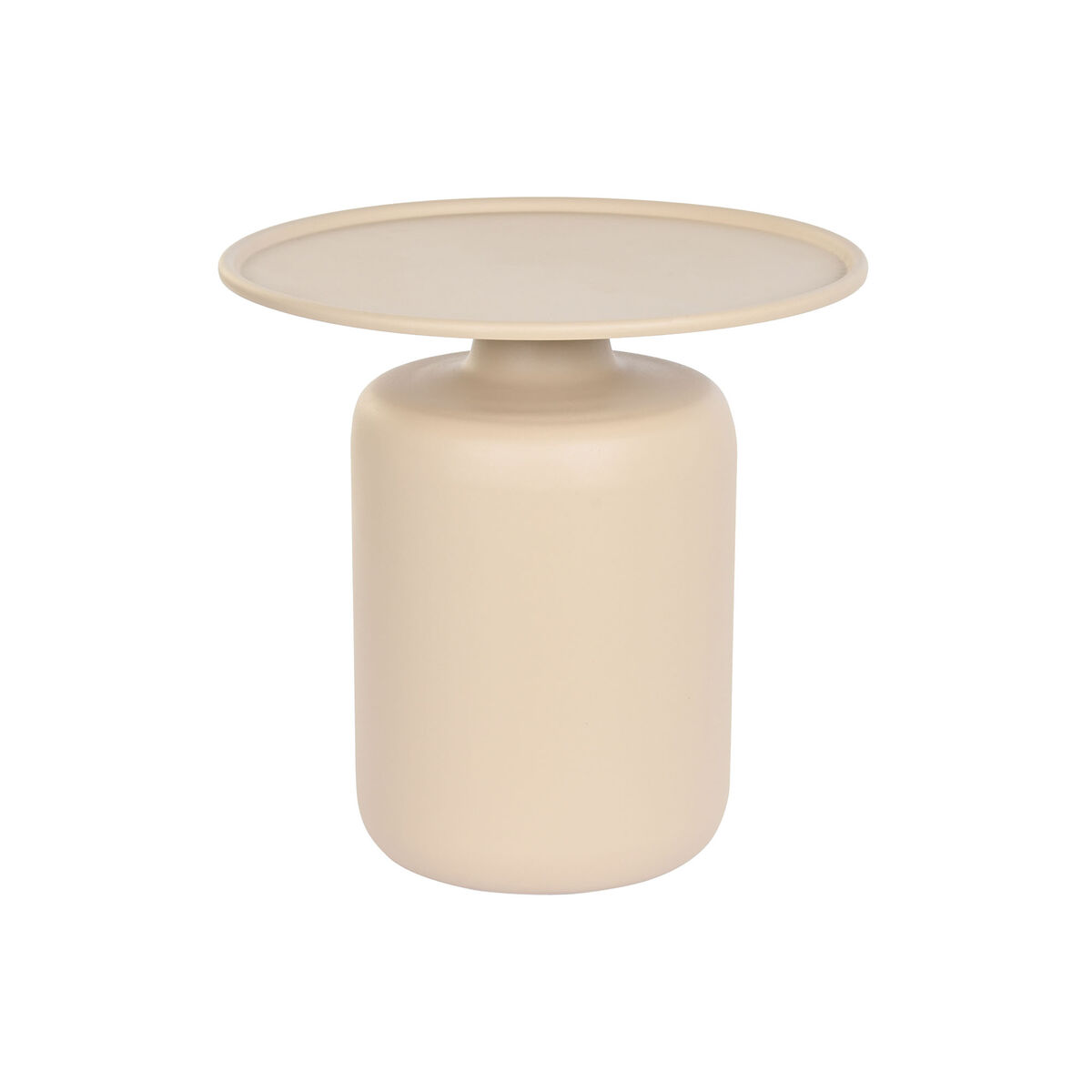 Sidobord DKD Home Decor Beige Järn 54 x 54 x 51,5 cm