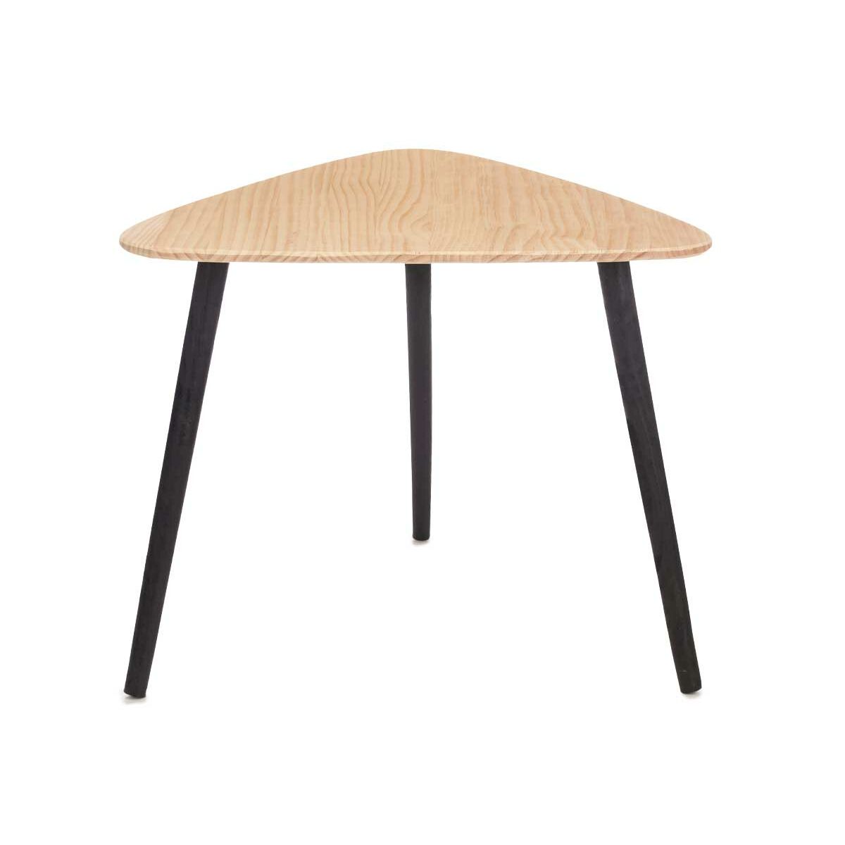 Soffbord Gift Decor Brun Svart Trä 60 x 48 x 64 cm - 3