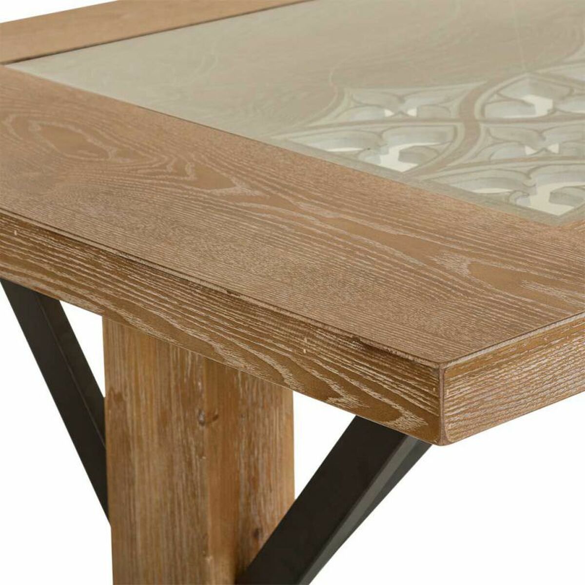 Bord Alexandra House Living Brun 85 x 78 x 180 cm - 8