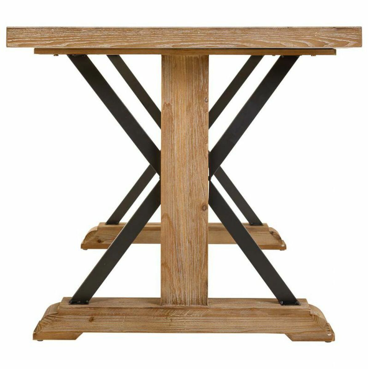 Bord Alexandra House Living Brun 85 x 78 x 180 cm - 4