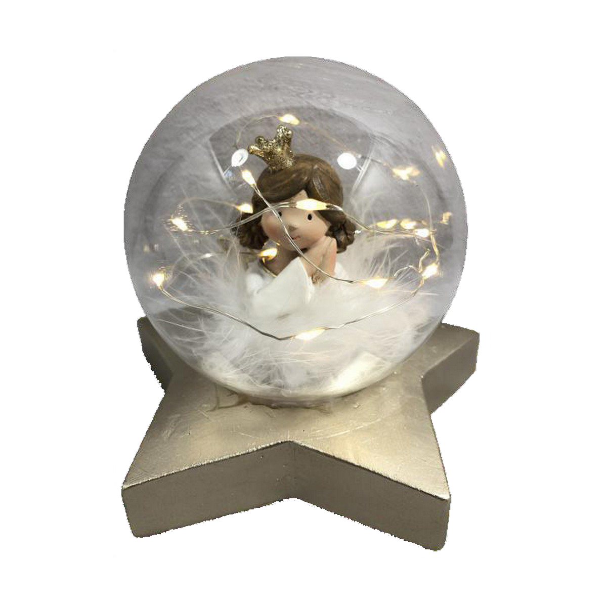 Julgranskula DKD Home Decor Harts (15 x 11 x 18 cm) (2 antal)