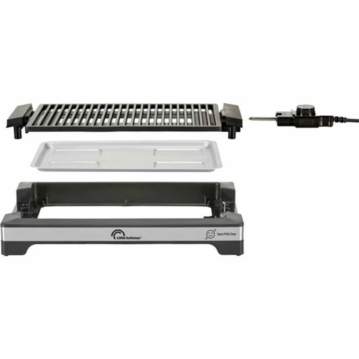 Bärbar Grill Little Balance Easy Nopifas Metall Plast - 3