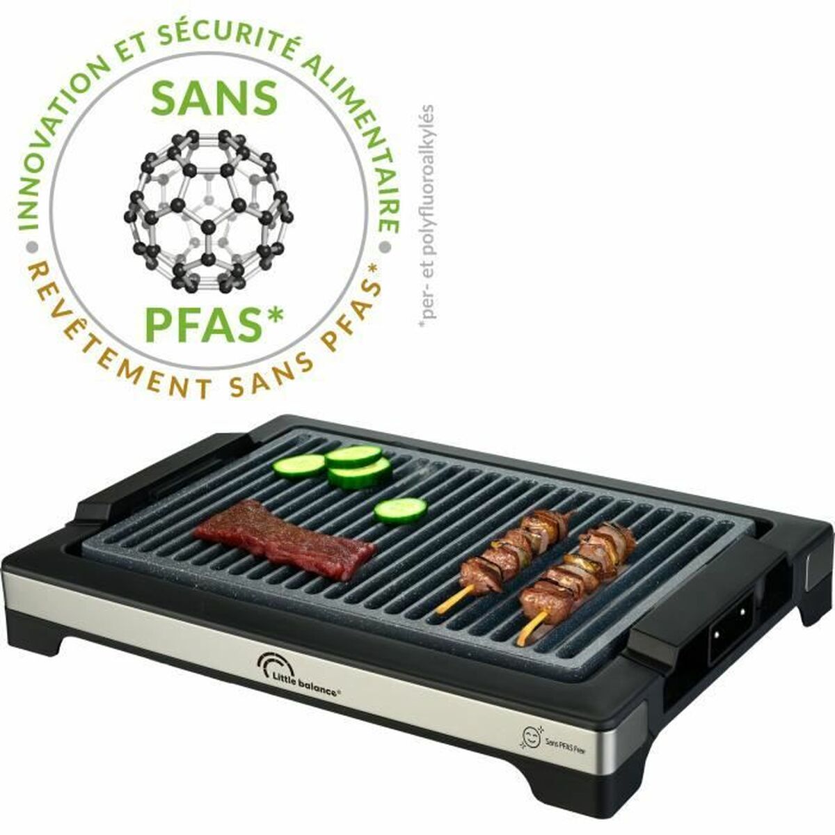 Bärbar Grill Little Balance Easy Nopifas Metall Plast