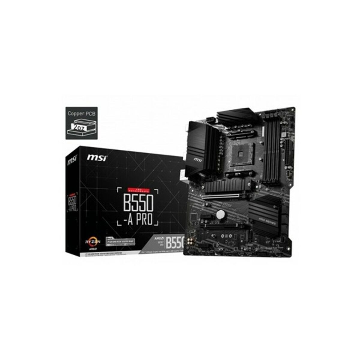 Moderkort MSI B550-A Pro ATX AM4 AMD AM4 AMD AMD B550