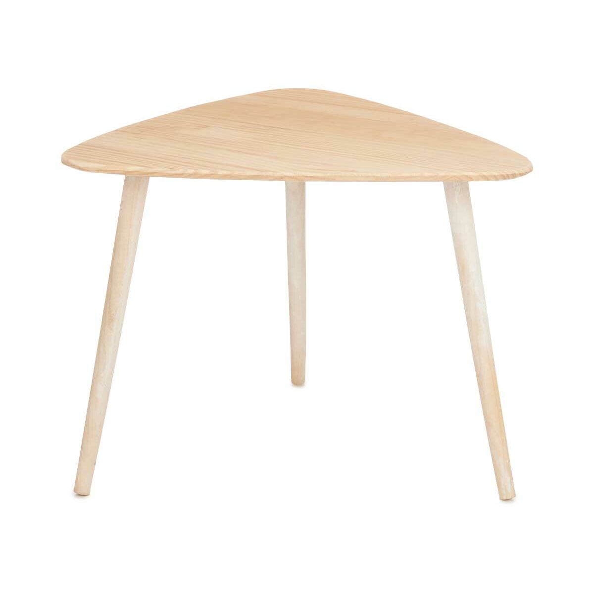 Soffbord Gift Decor Vit Brun Trä 60 x 48 x 64 cm - 3