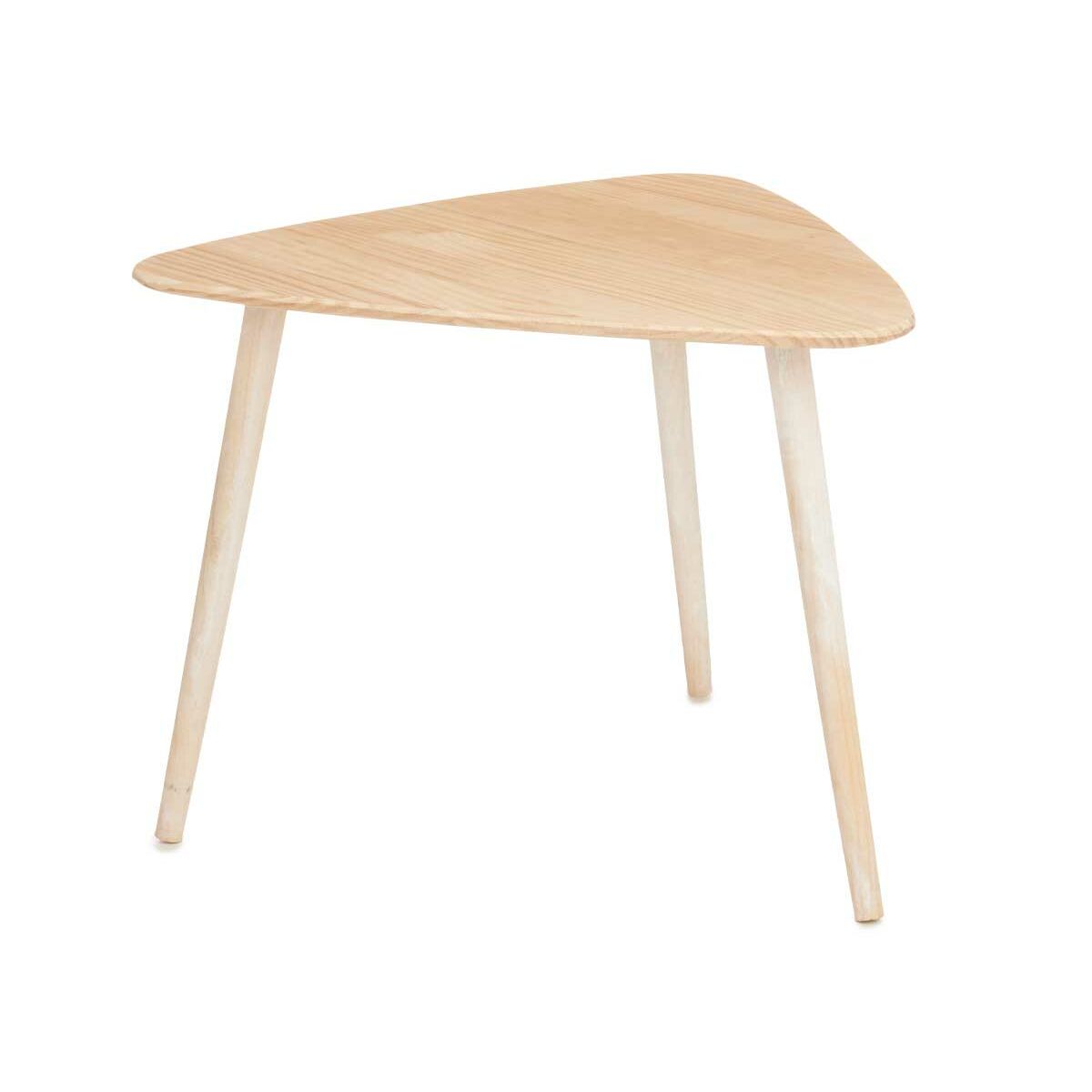 Soffbord Gift Decor Vit Brun Trä 60 x 48 x 64 cm