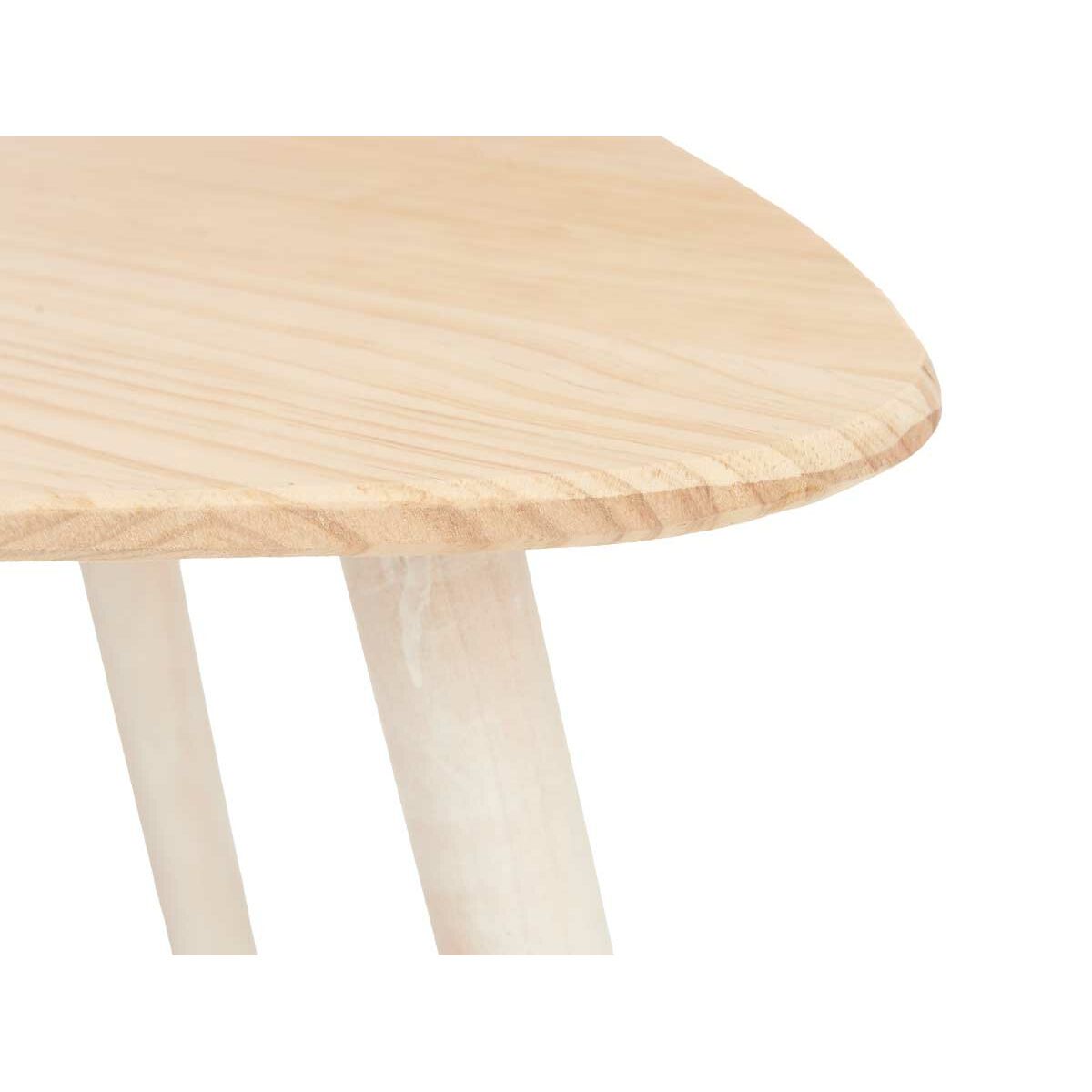 Soffbord Gift Decor Vit Brun Trä 60 x 48 x 64 cm - 2