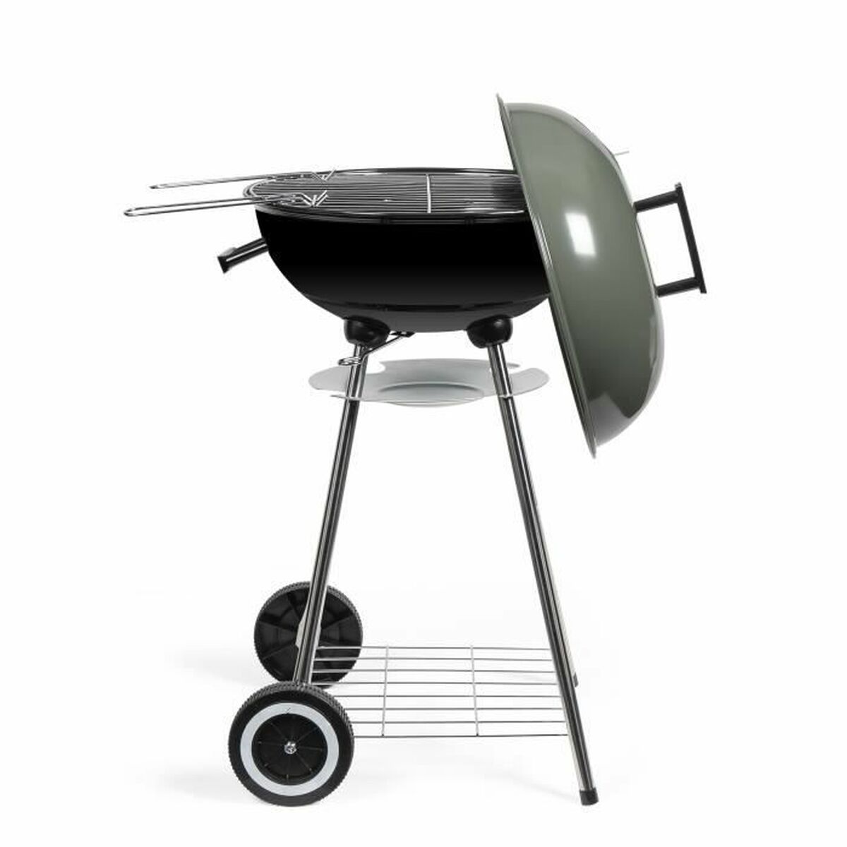 Bärbar Grill Livoo DOC172K Förkromat stål Ø 42 cm - 2