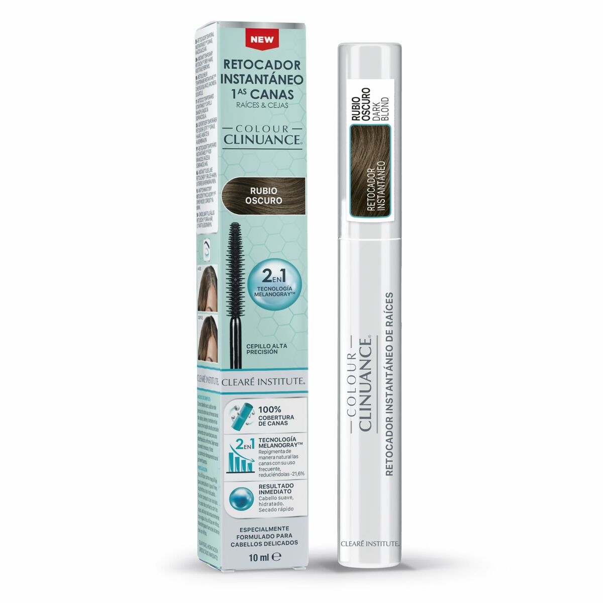 Ögonbryn färgade Clearé Institute COLOUR CLINUANCE Mörkblond 10 ml