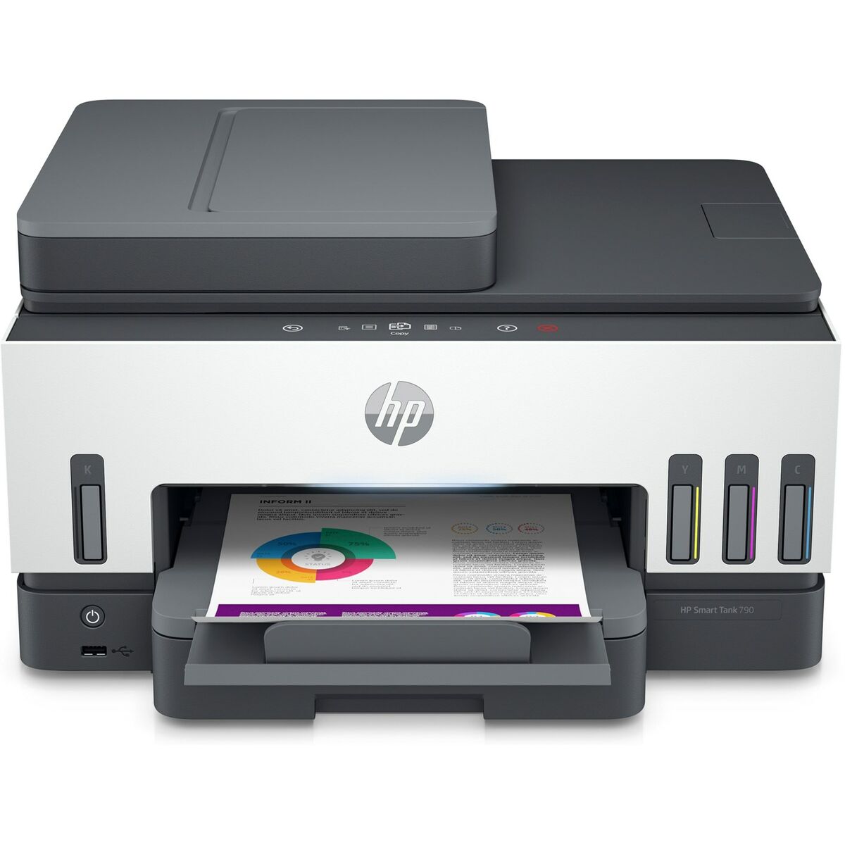 Multifunktionsskrivare HP 4WF66A - 2