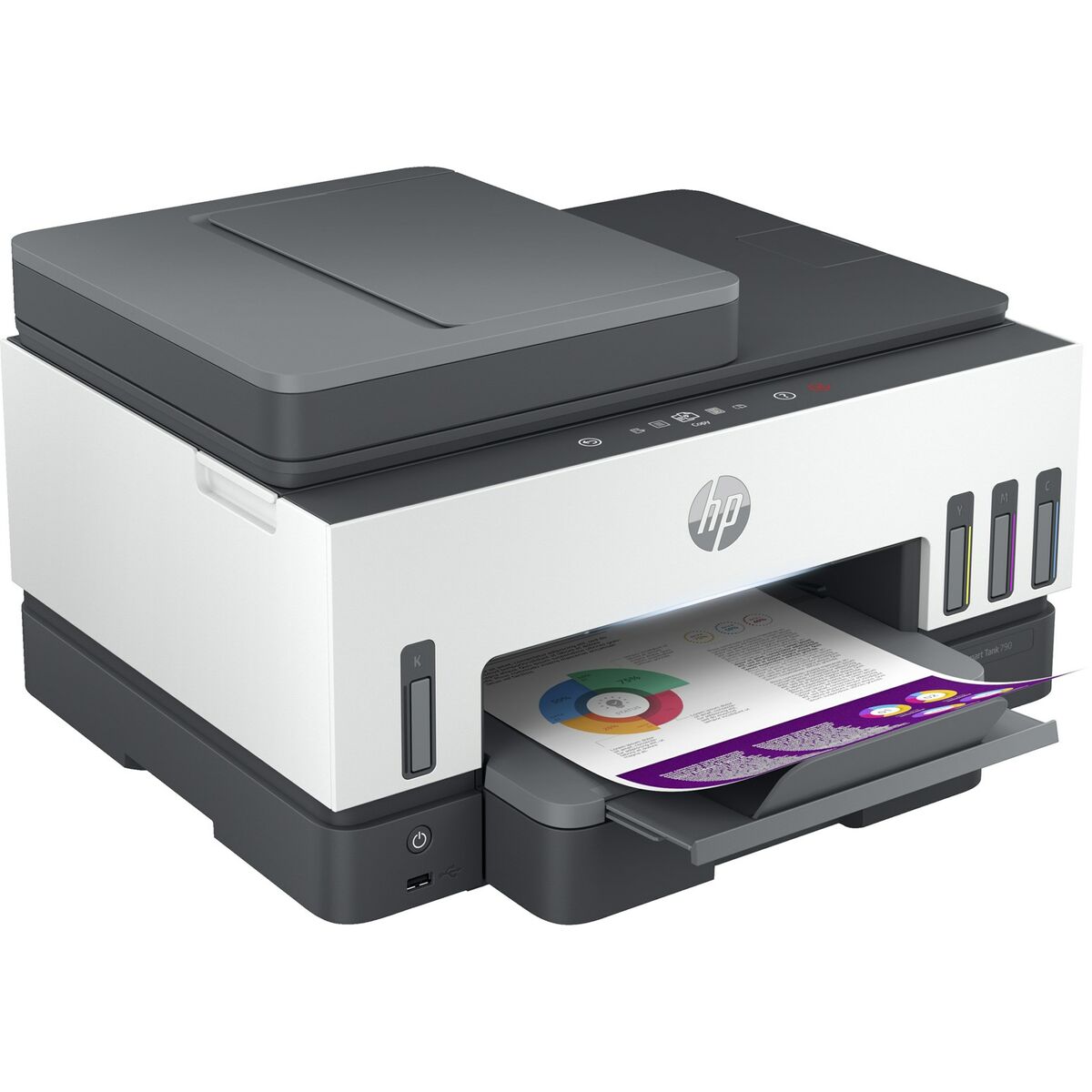 Multifunktionsskrivare HP 4WF66A - 5