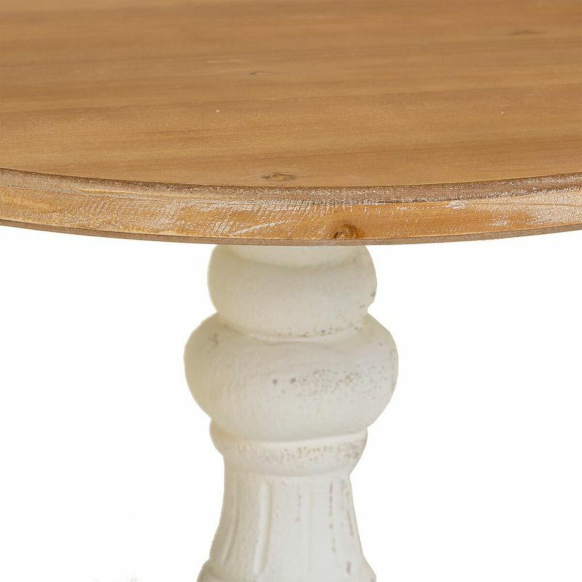 Soffbord Alexandra House Living Vit Granträ Trä MDF 66 x 81 x 66 cm - 6