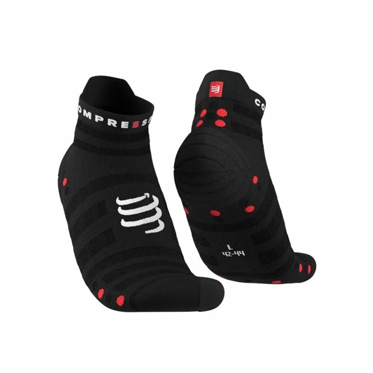Sportstrumpor Compressport Pro Racing Svart