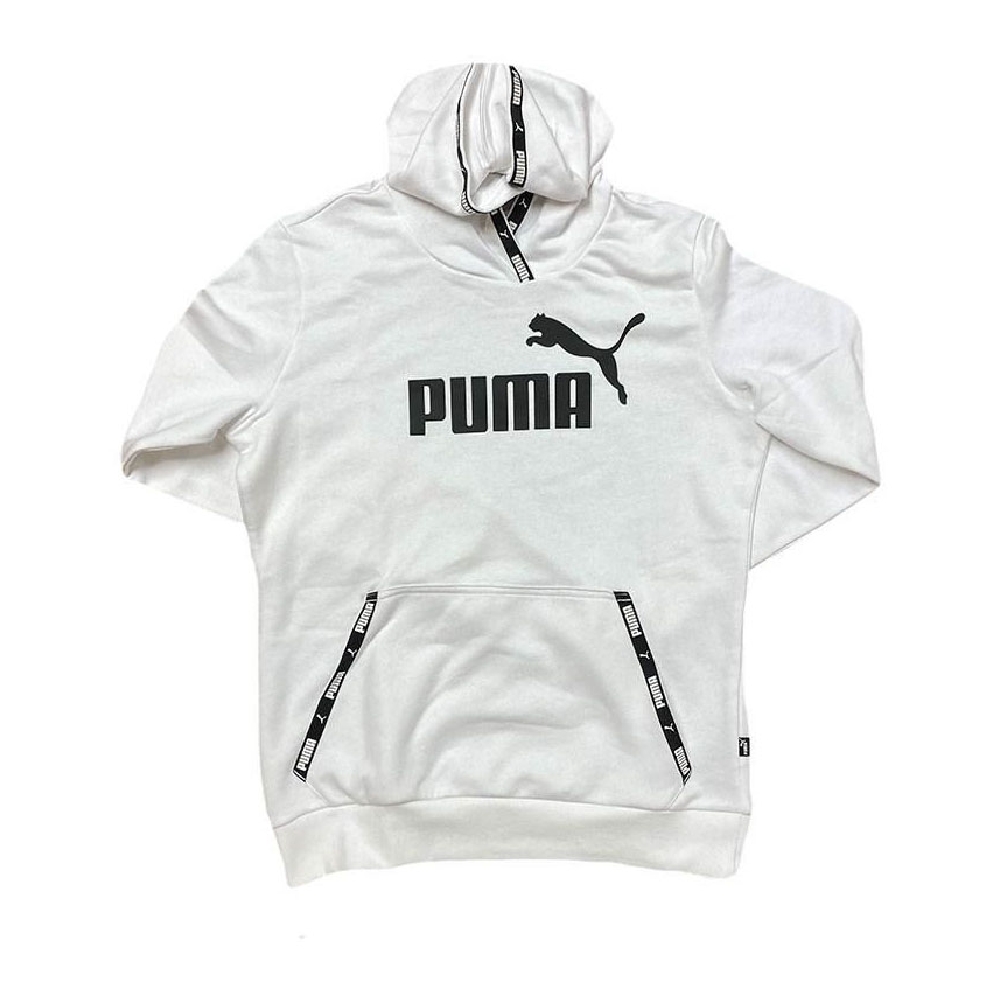 Tröja med huva Dam Puma Power Vit