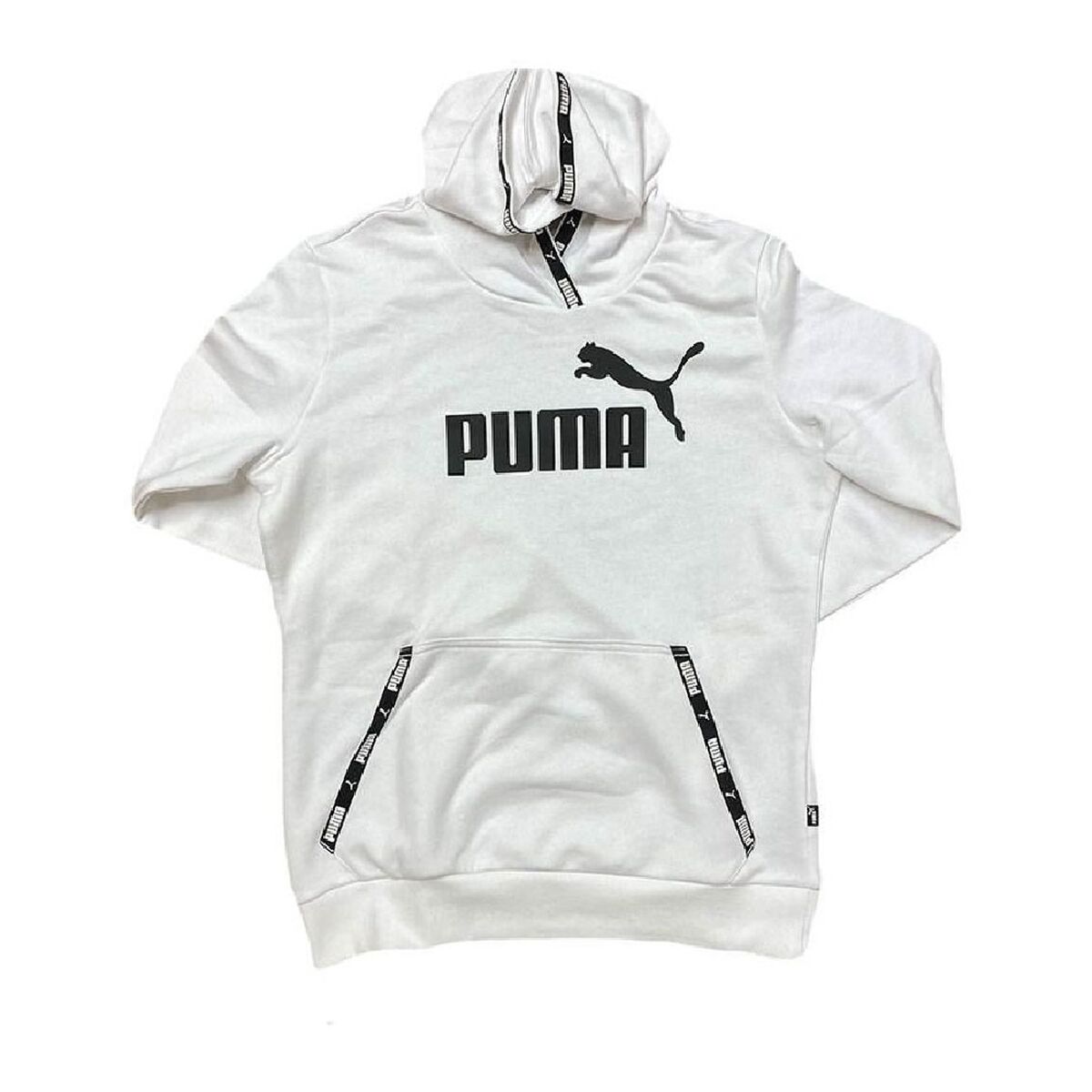 Tröja med huva Dam Puma Power Vit - 4