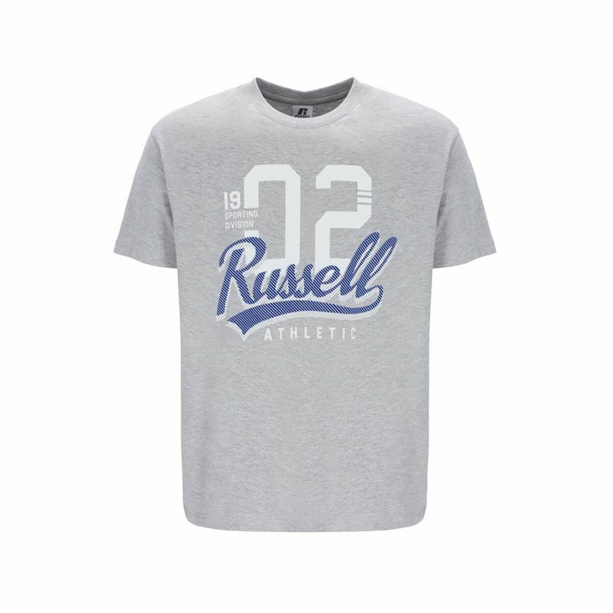 T-shirt med kortärm Herr Russell Athletic Amt A30101 Grå - 6