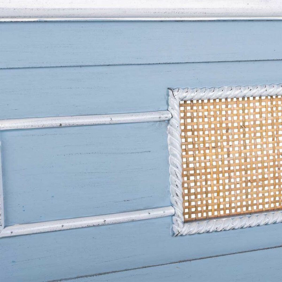 Väggspegel Alexandra House Living Blå 3 x 76 x 70 cm Rektangulär - 8