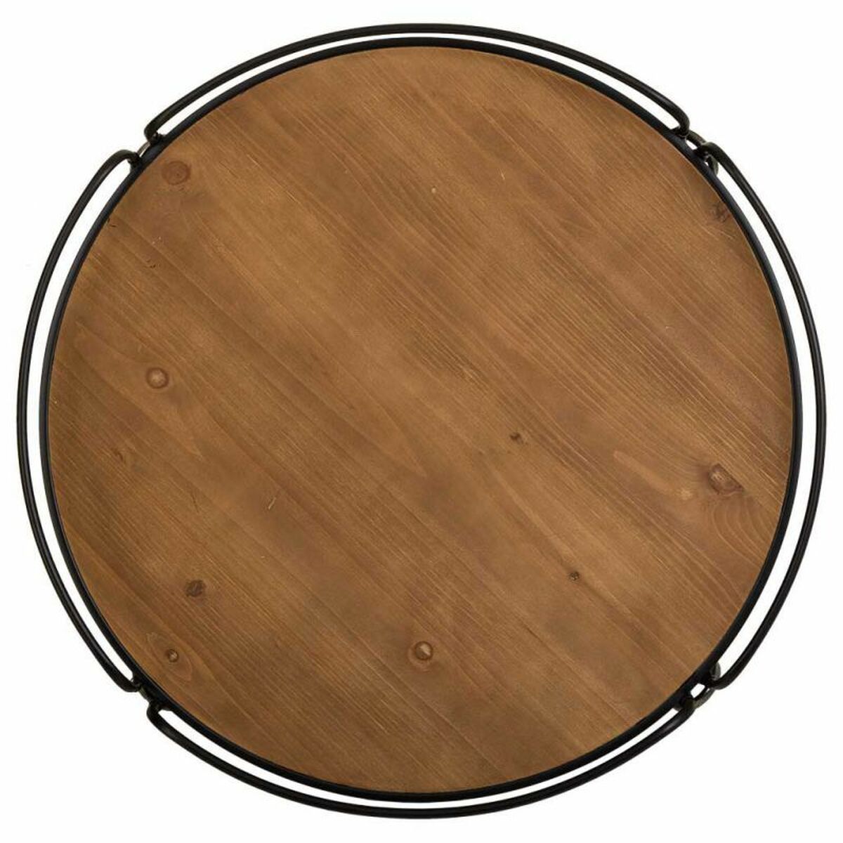 Soffbord Alexandra House Living Brun Metall Granträ Trä MDF 78 x 53 x 78 cm - 6