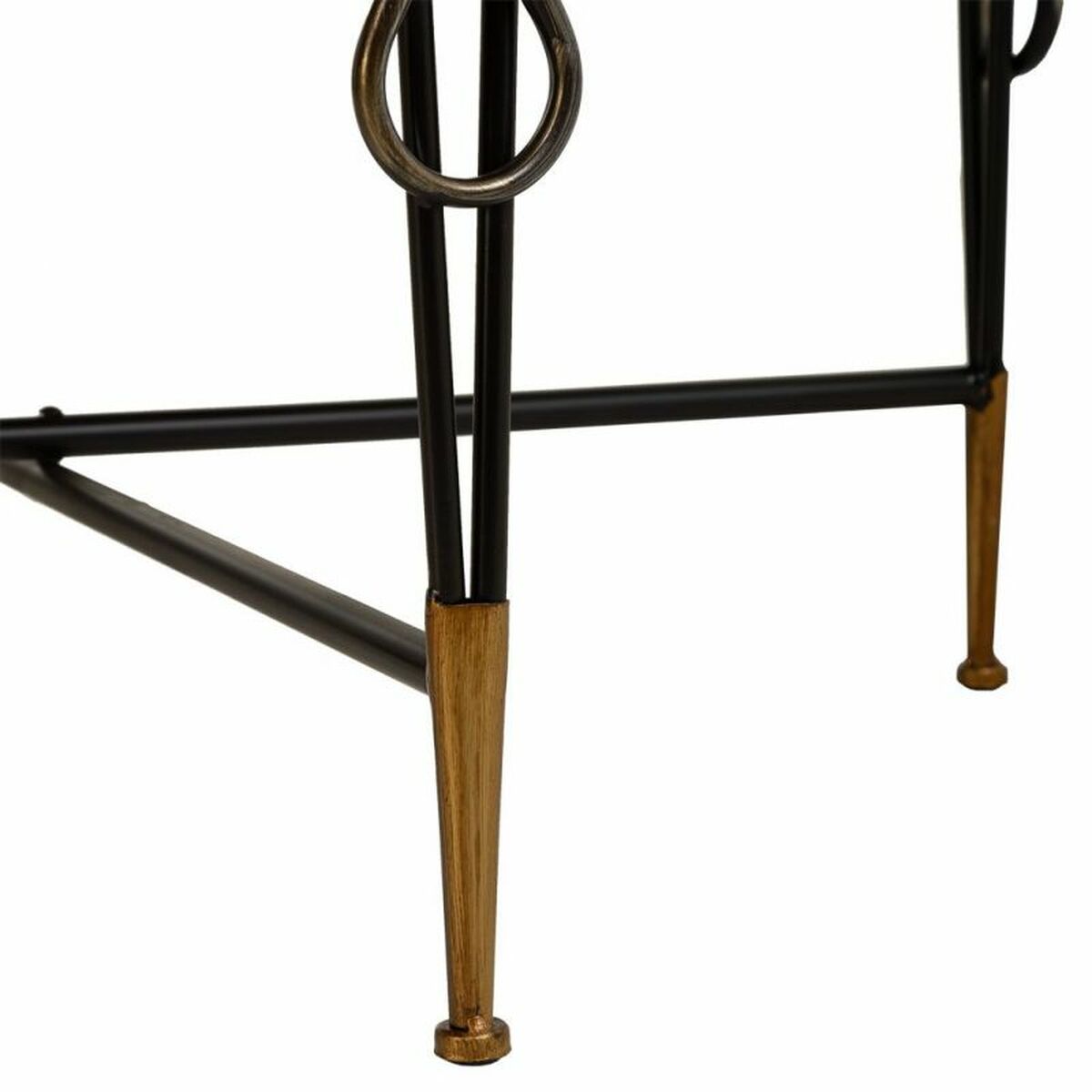 Soffbord Alexandra House Living Brun Metall Granträ Trä MDF 78 x 53 x 78 cm - 8
