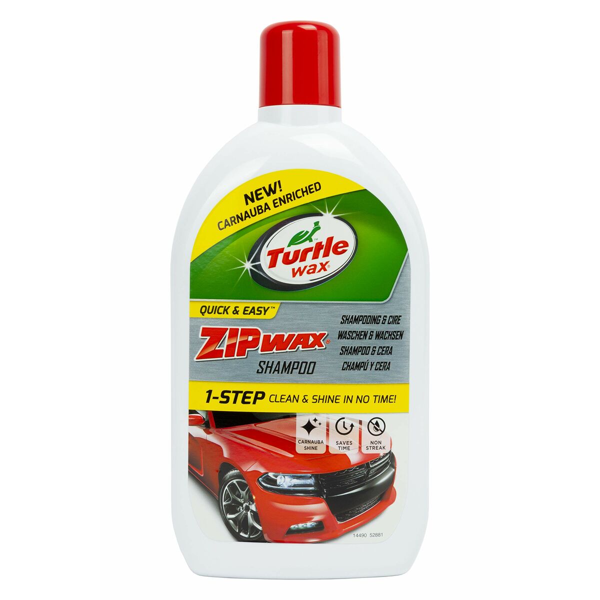 Bilschampo Turtle Wax TW53361 1 L Vaxad - 4