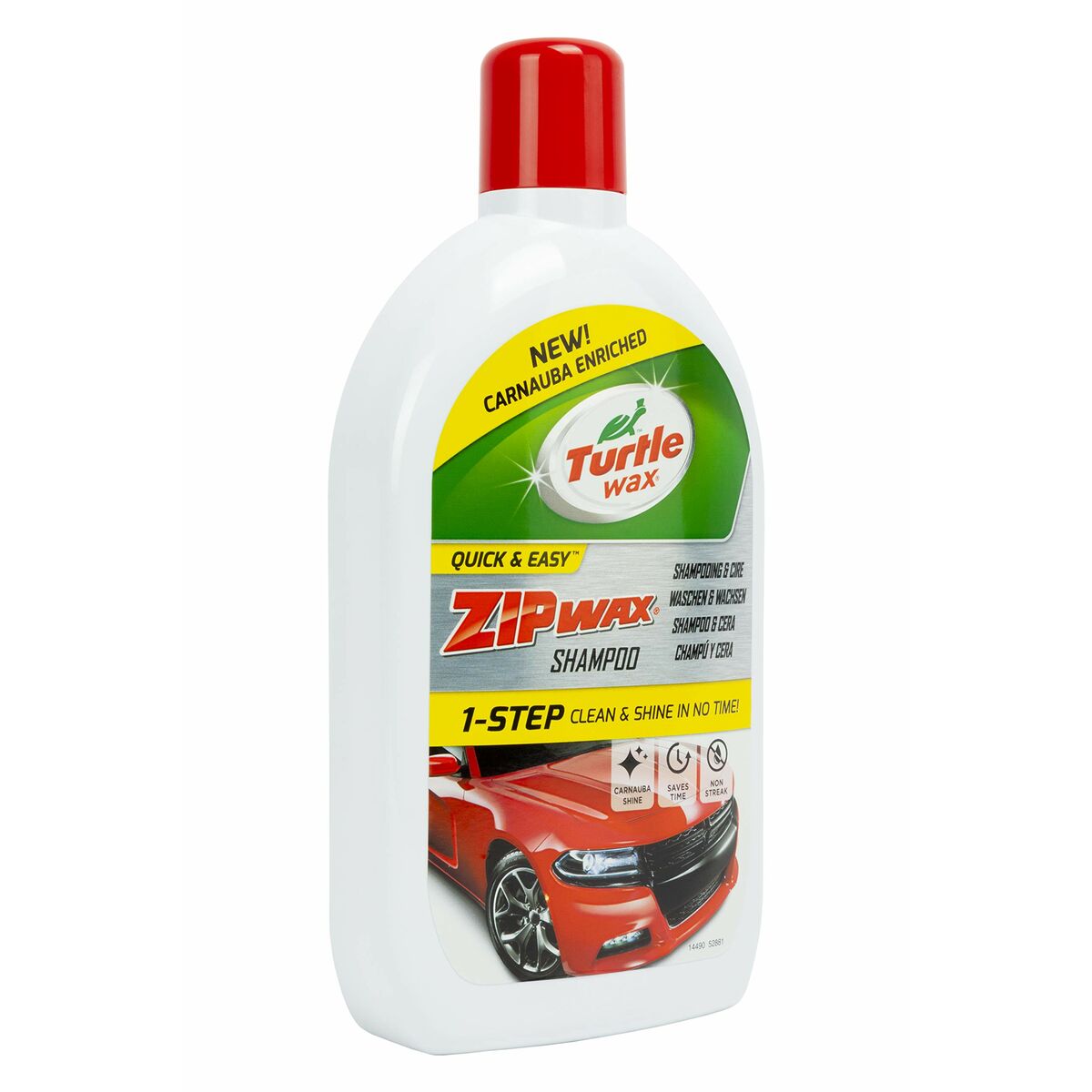 Bilschampo Turtle Wax TW53361 1 L Vaxad - 3