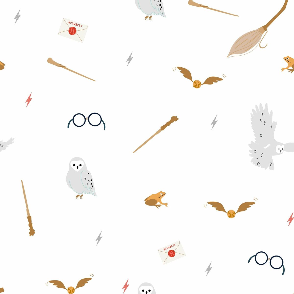 Påslakan Harry Potter Hogwarts Nordic  Multicolour 175 Trådar 155 x 220 cm Säng 90 - 4