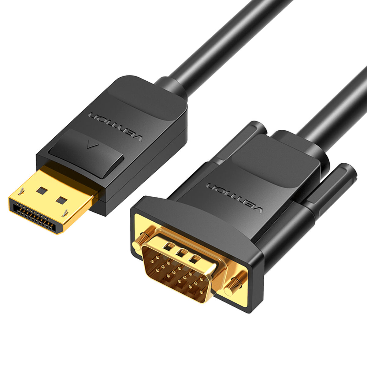 DisplayPort till VGA Adapter Vention HBLBH Svart 2 m