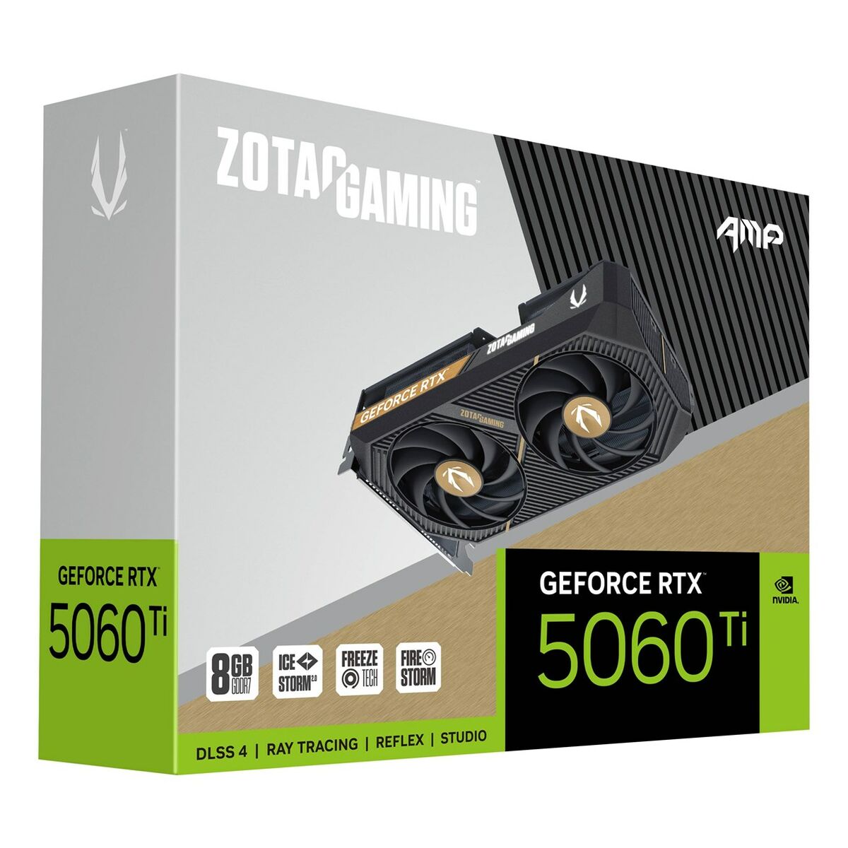 Grafikkort Zotac ZT-B50610F-10M geforce rtx 5060 ti 8 GB