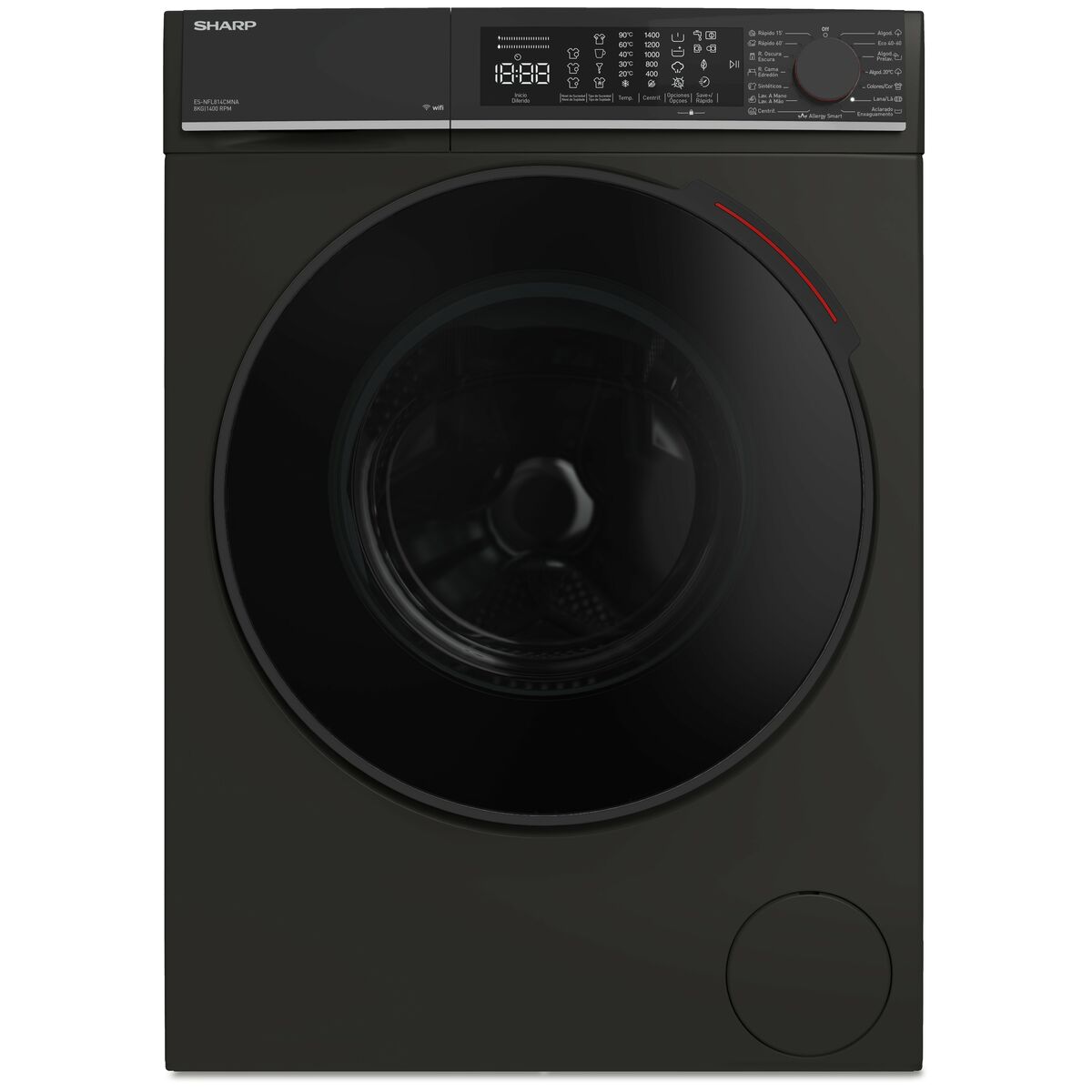 Tvättmaskin Sharp 1400 rpm 8 kg