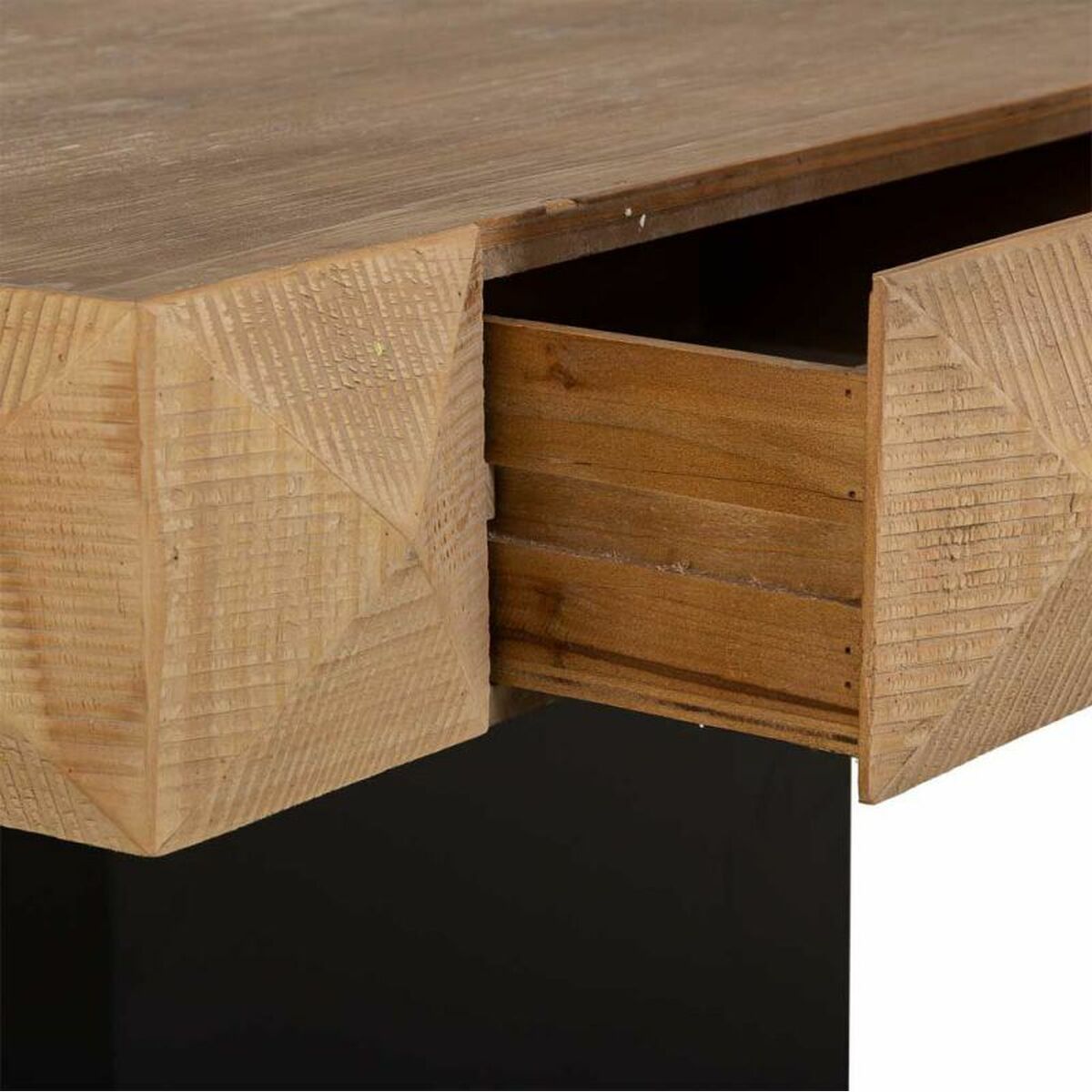 Soffbord Alexandra House Living Brun Granträ Trä MDF 86 x 46 x 81 cm - 7