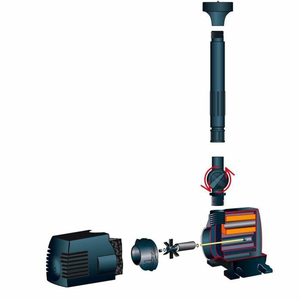 Vattenpump Ubbink 3900 l/h - 3