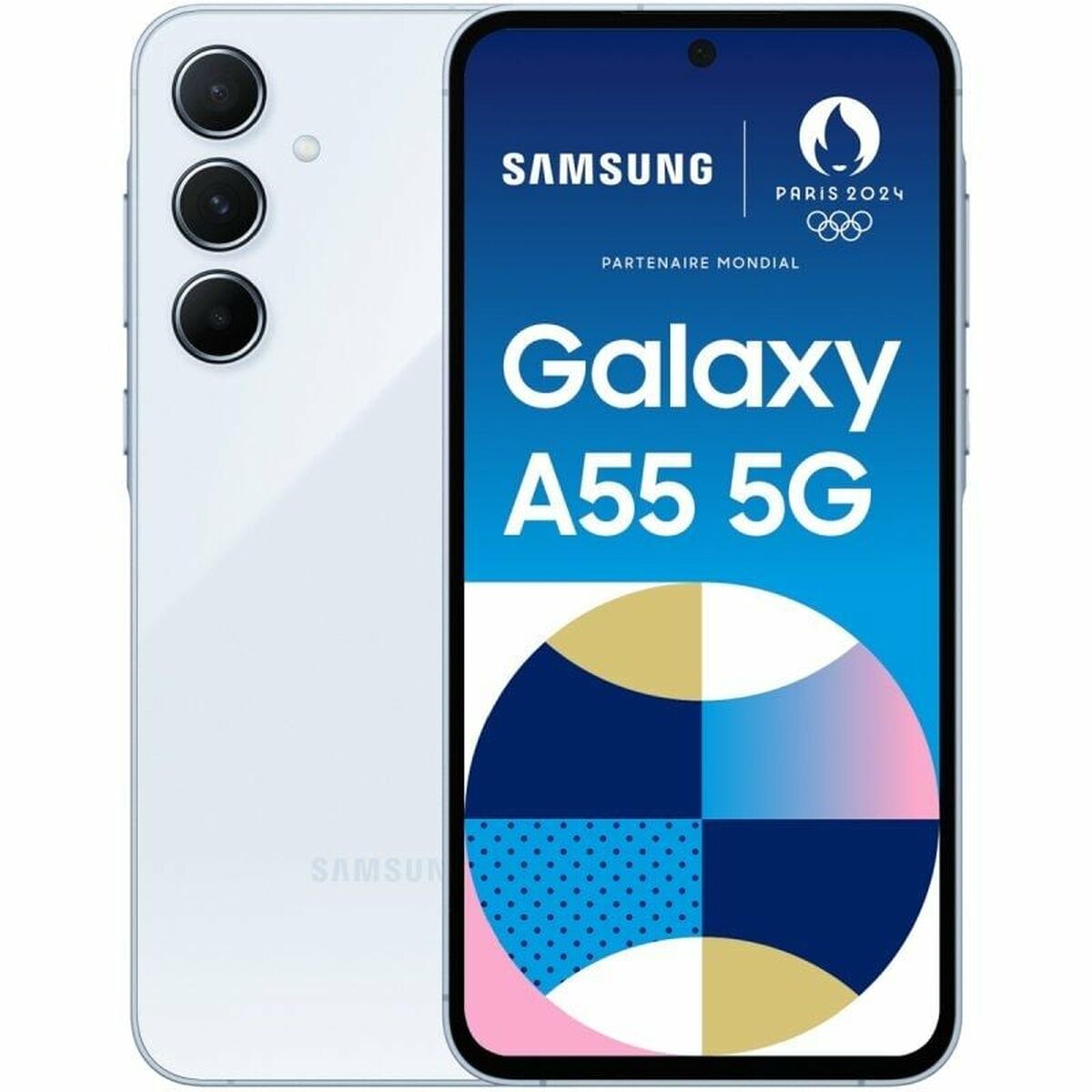 Smartphone Samsung Galaxy A55 6,6" Octa Core 8 GB RAM 128 GB Blå