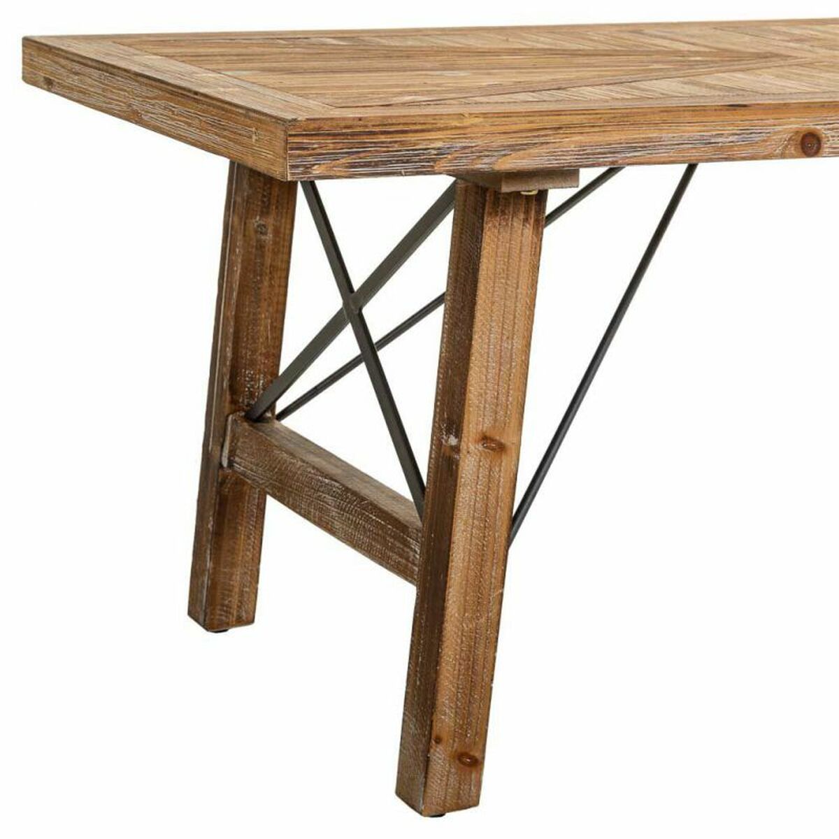 Soffbord Alexandra House Living Brun Granträ Trä MDF 60 x 50 x 120 cm - 5