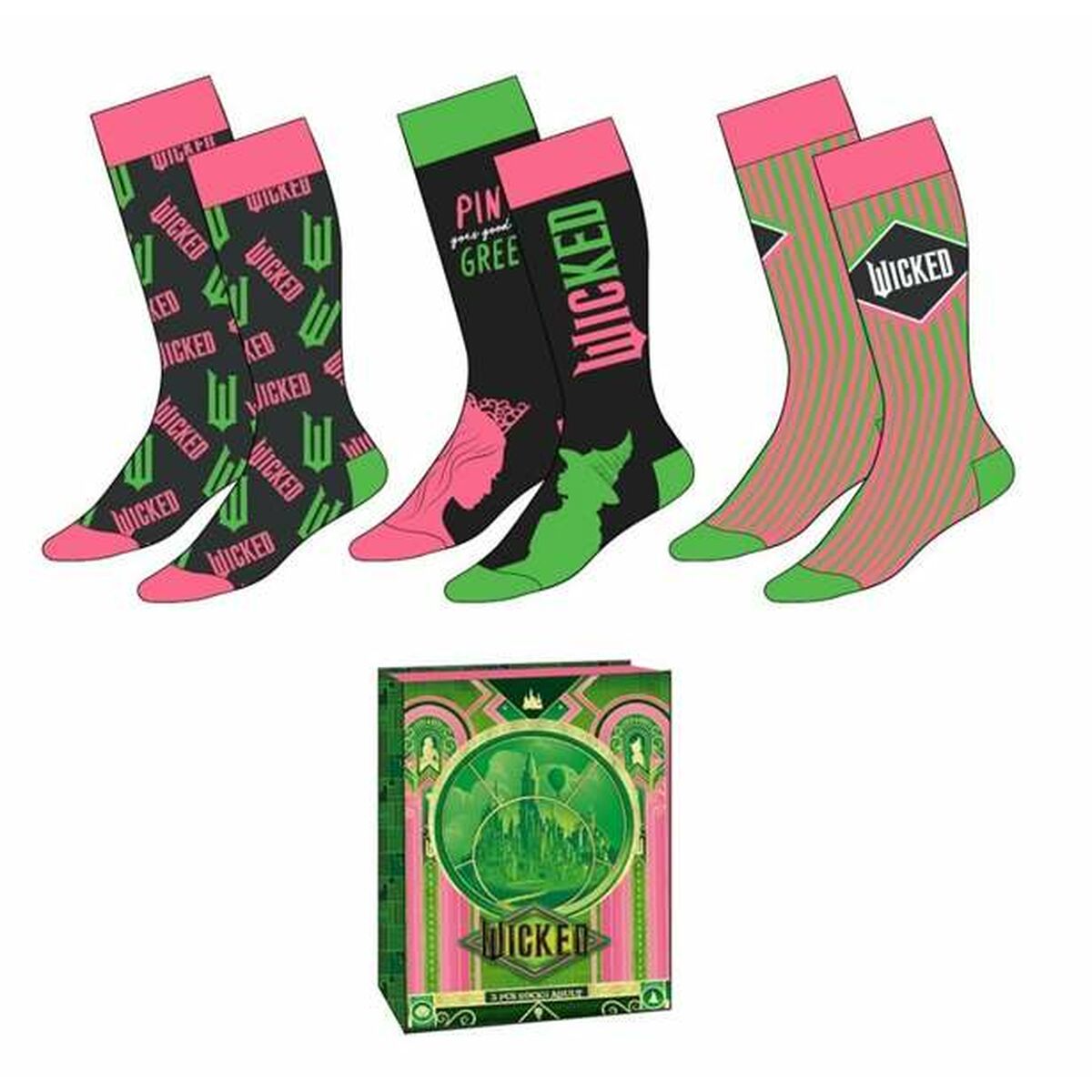 Strumpor Wicked Multicolour - 3