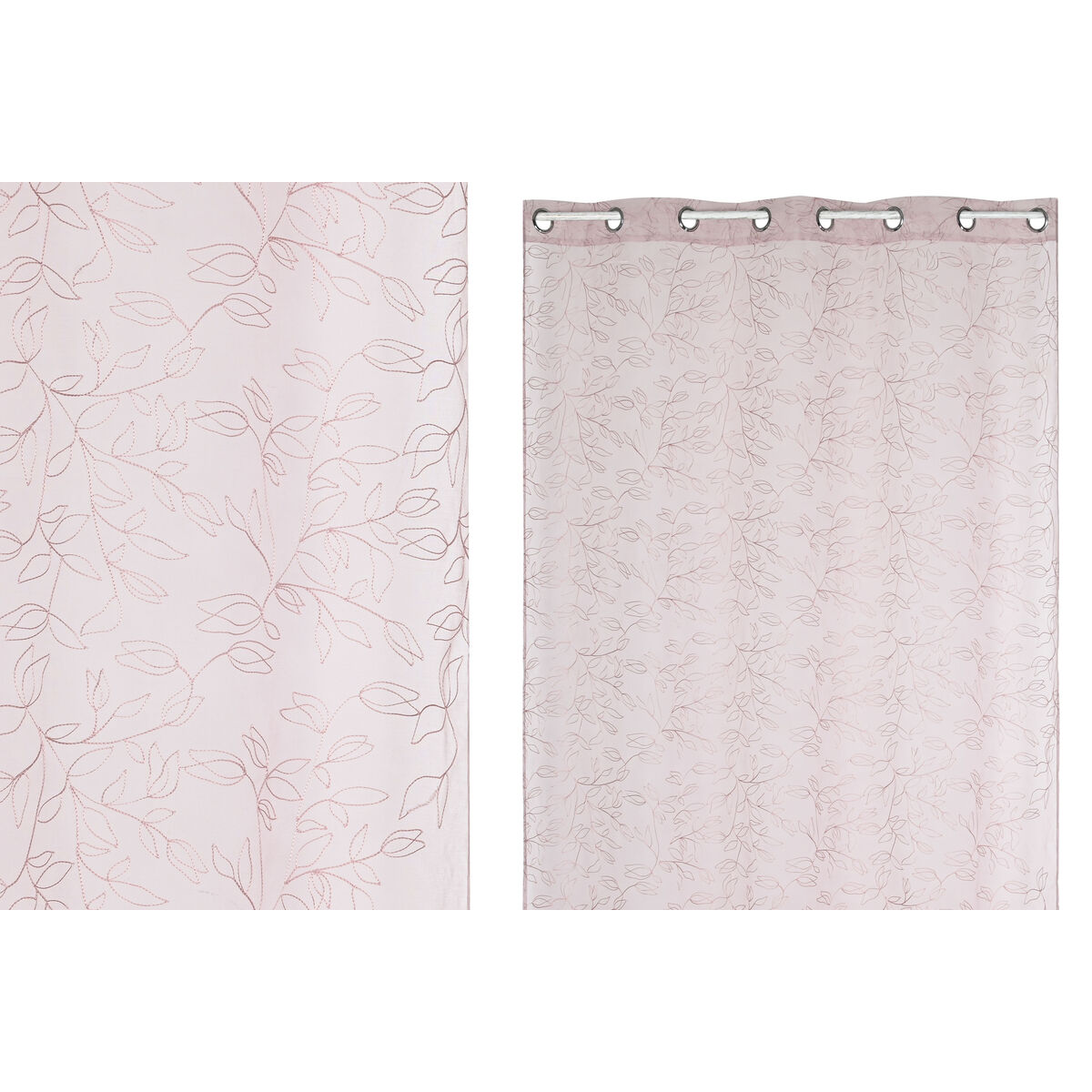 Gardin Home ESPRIT Ljusrosa 140 x 260 cm - 5