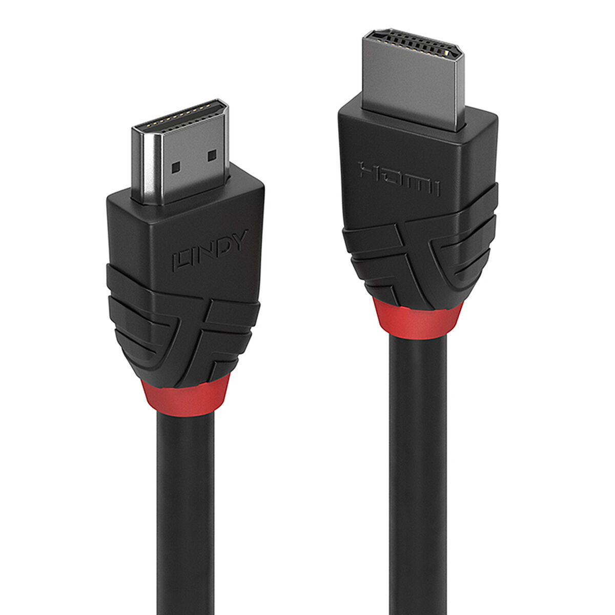Kabel HDMI LINDY 1 m Svart - 2