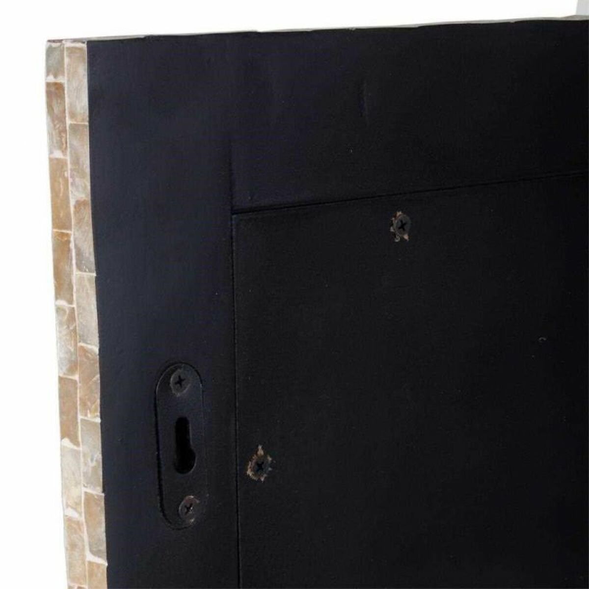 Väggspegel Alexandra House Living Brun Röd Beige 52 x 2 x 52 cm Fyrkantig - 4