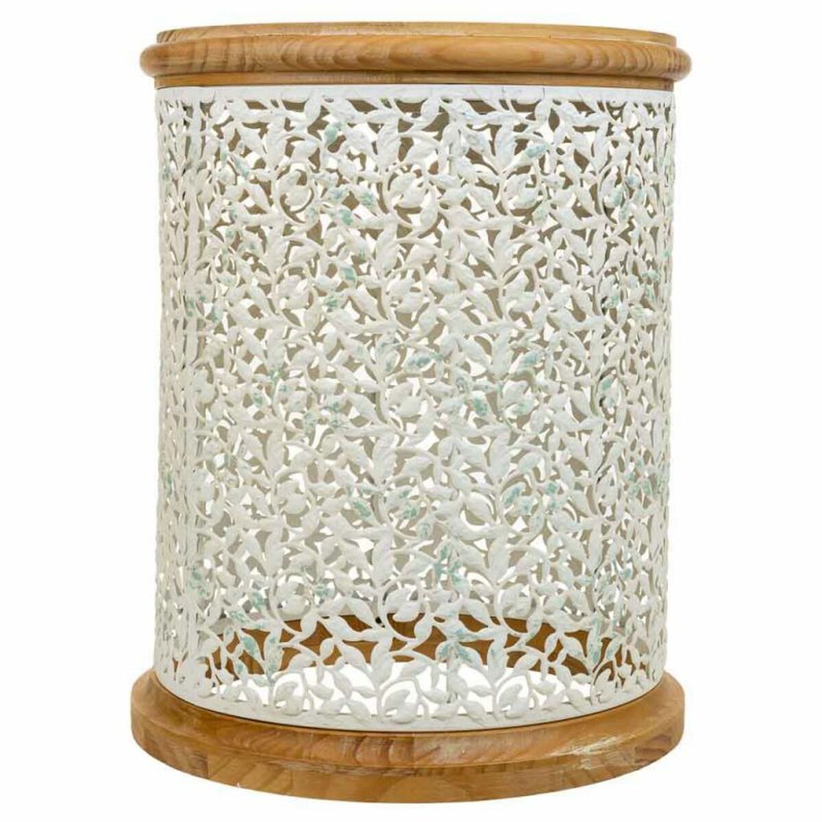 Soffbord Alexandra House Living Brun Metall Granträ Trä MDF 43 x 55 x 43 cm - 3