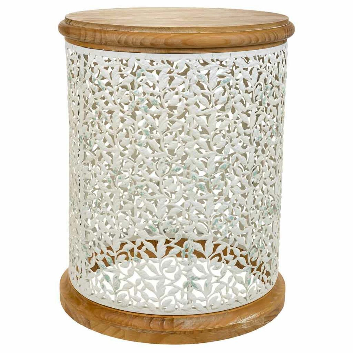 Soffbord Alexandra House Living Brun Metall Granträ Trä MDF 43 x 55 x 43 cm