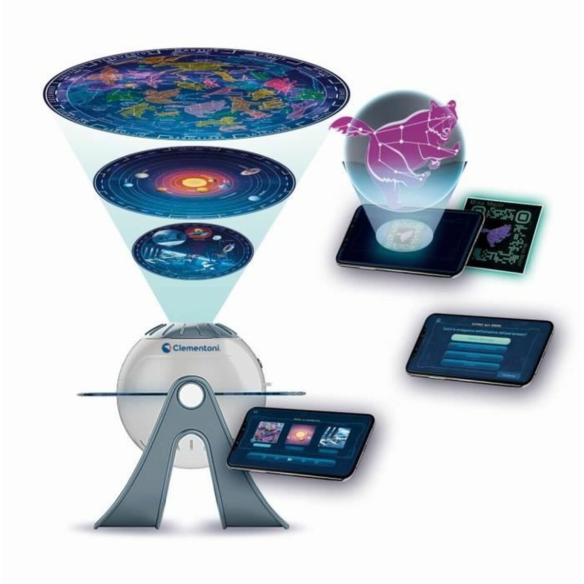 Utbildningsspel Clementoni Proyector de Planetas y Constelaciones - 4