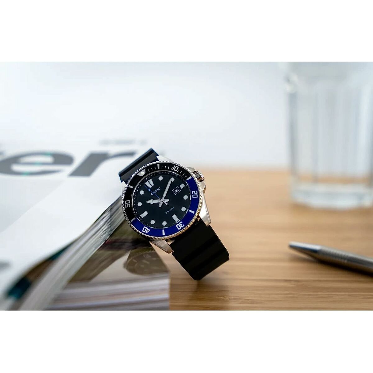 Herrklocka Casio MDV-107-1A2VEF Svart - 3