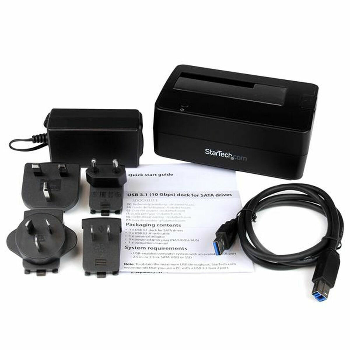 Dockstation Startech SDOCKU313 - 3